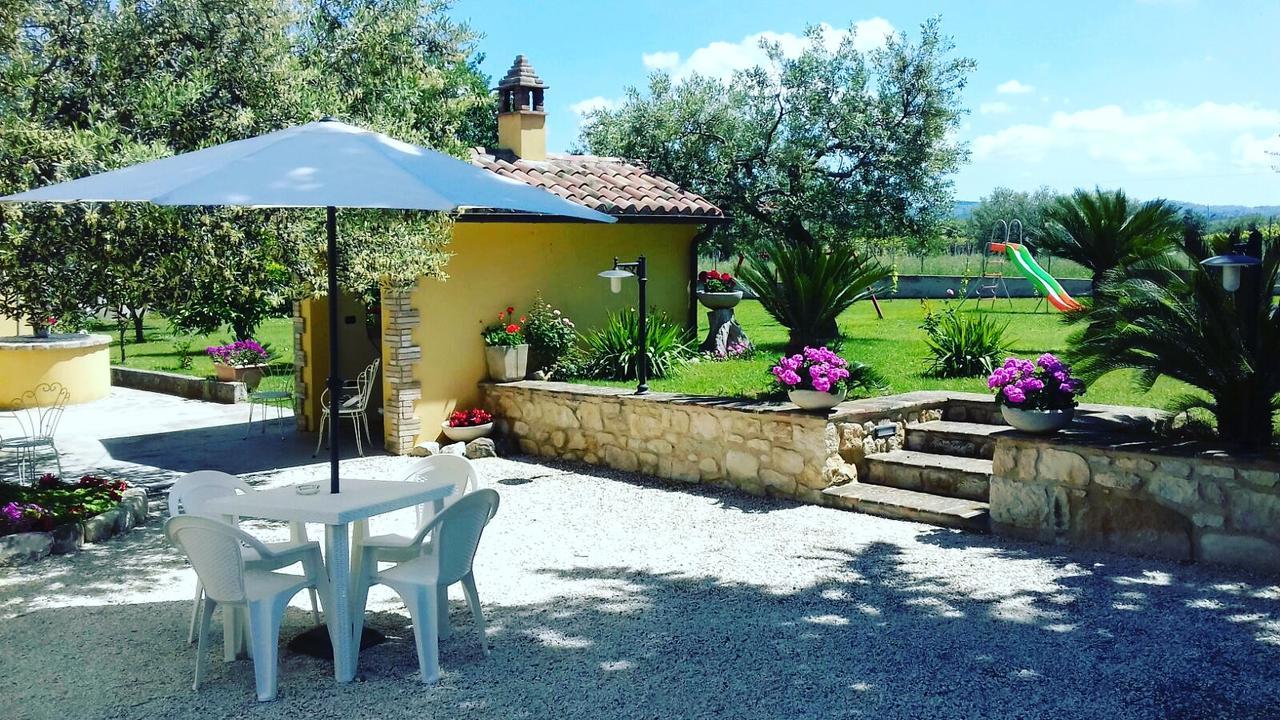 Agriturismo Il Casolare Di Nonno Mario 마노펠로 외부 사진